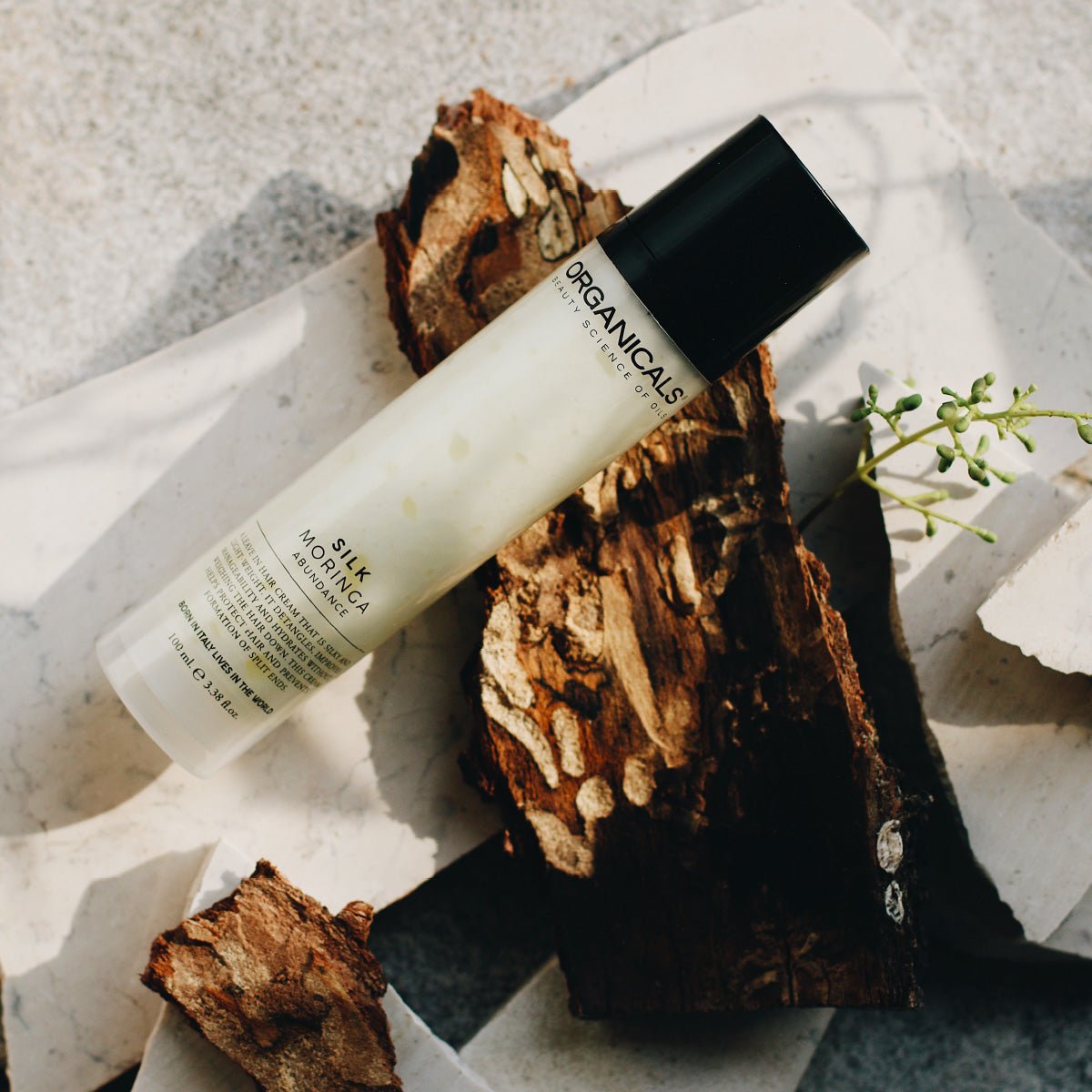 ABUNDANCE Moringa Silk LEAVE IN krema za lase ORGANICALS - Šamponi.si