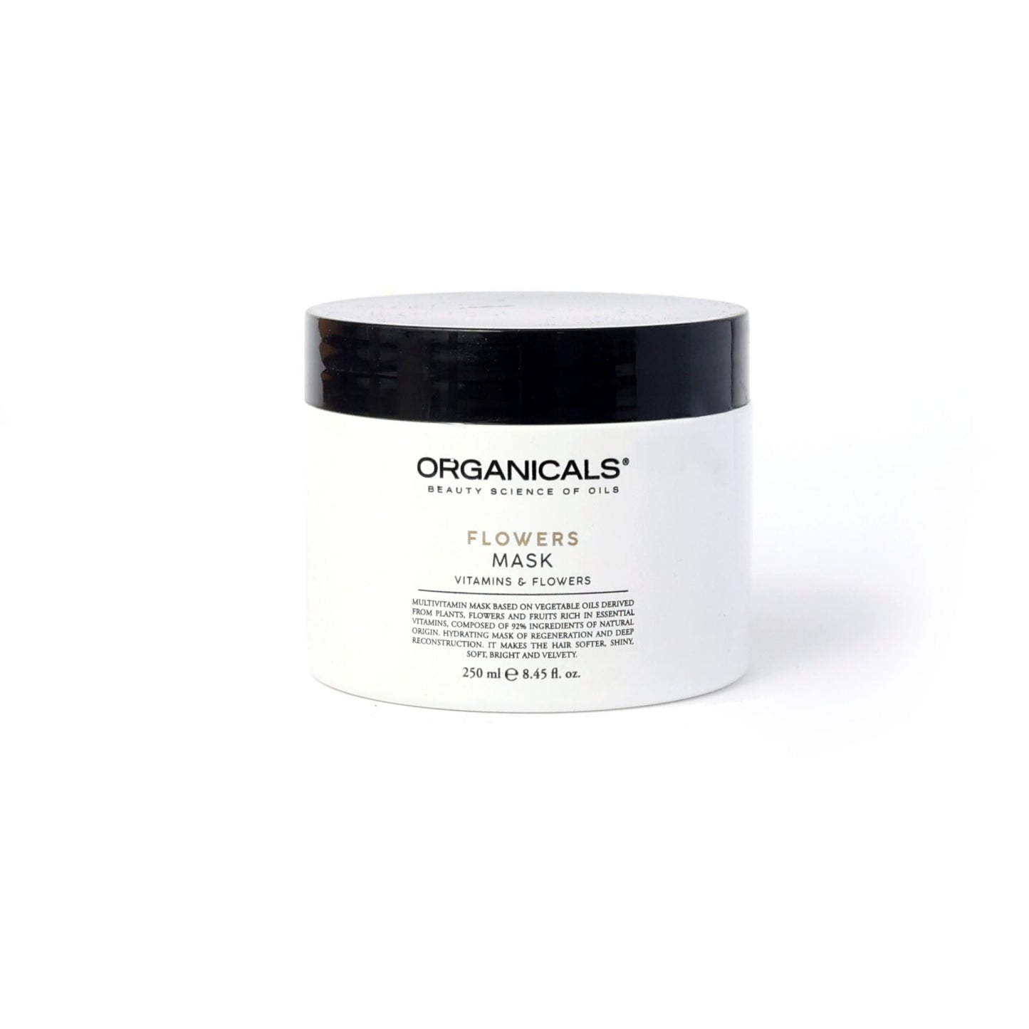 FLOWERS multivitaminska maska za lase ORGANICALS - Šamponi.si