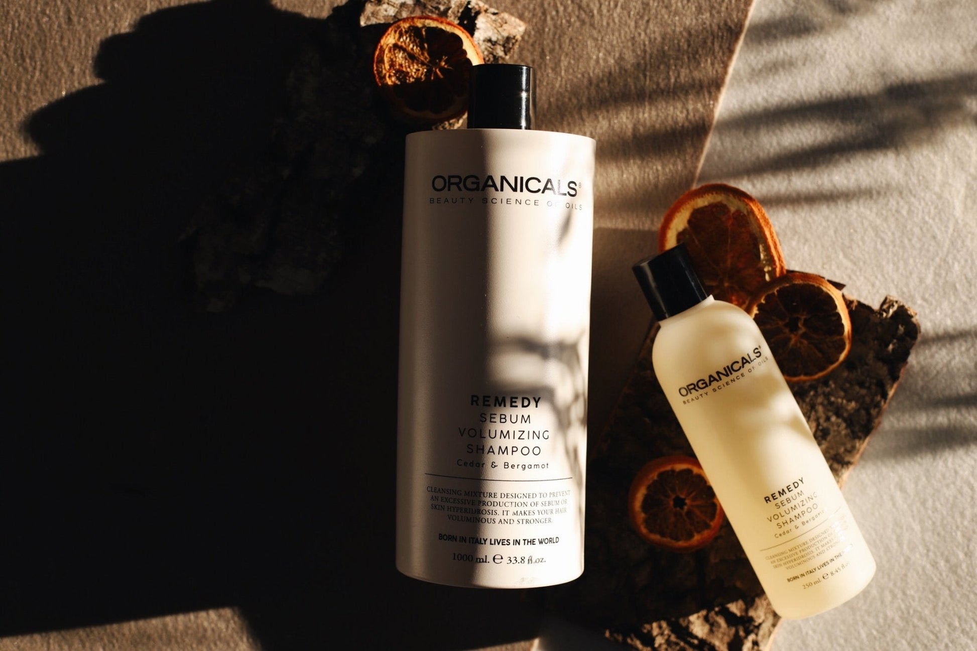 REMEDY Sebum Volumizing čistilen šampon za mastne lase ORGANICALS - Šamponi.si