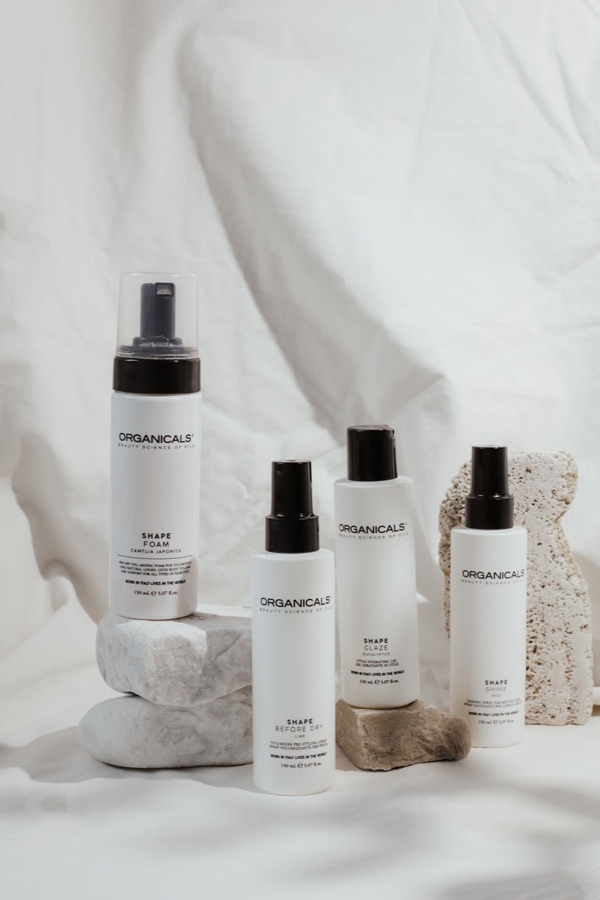 SHAPE Before dry Lime volumenski sprej za lase ORGANICALS - Šamponi.si